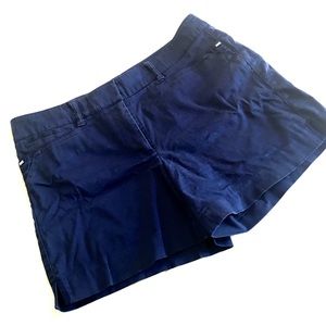 White House Black Market Blue clasp Shorts